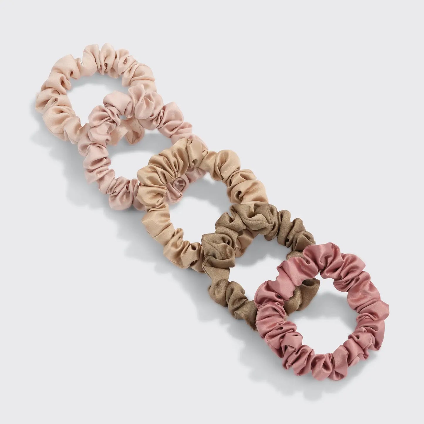 Satin Scrunchies 6pc Set