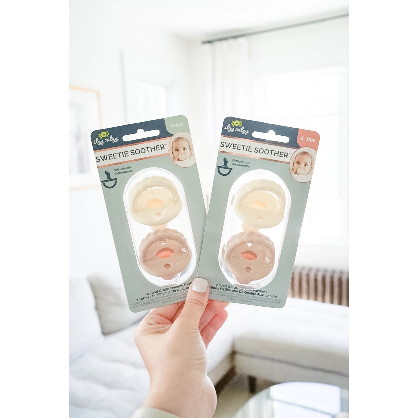Sweetie Soother Orthodontic Pacifier Set