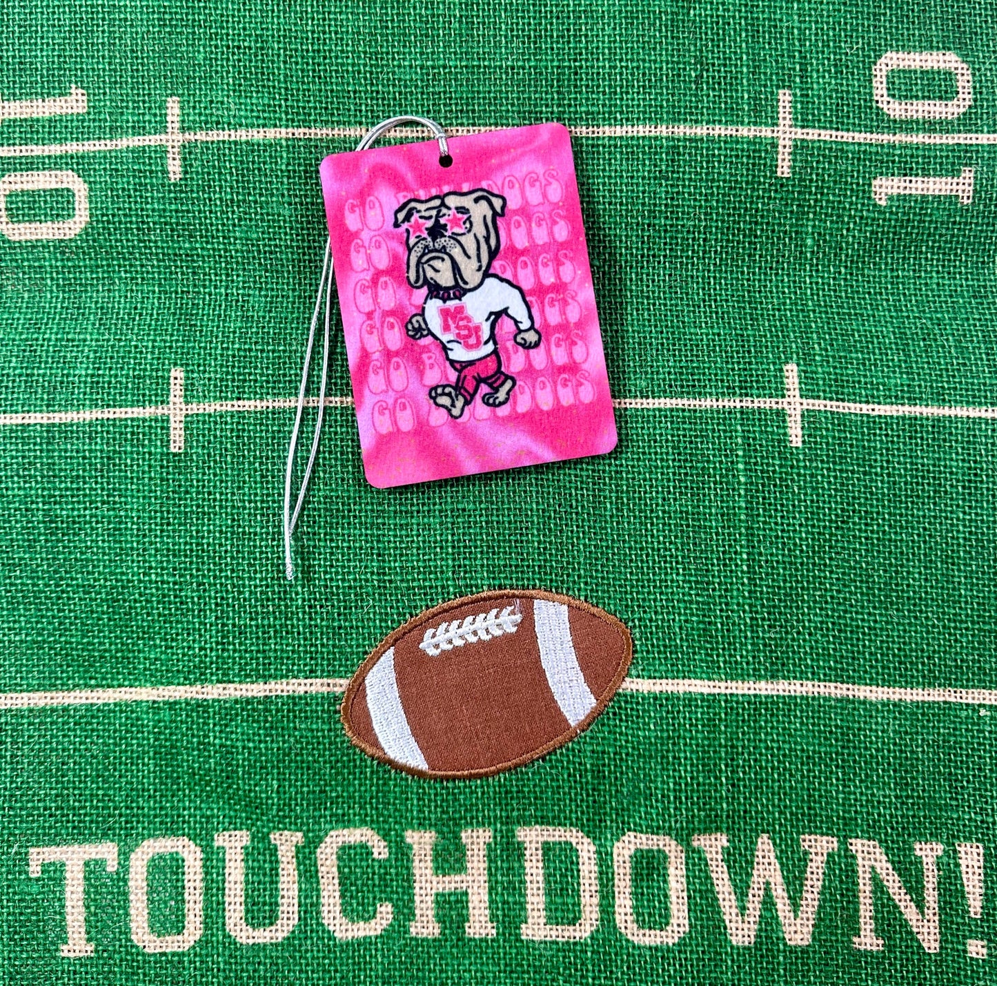 Mississippi State Felt Car Freshie