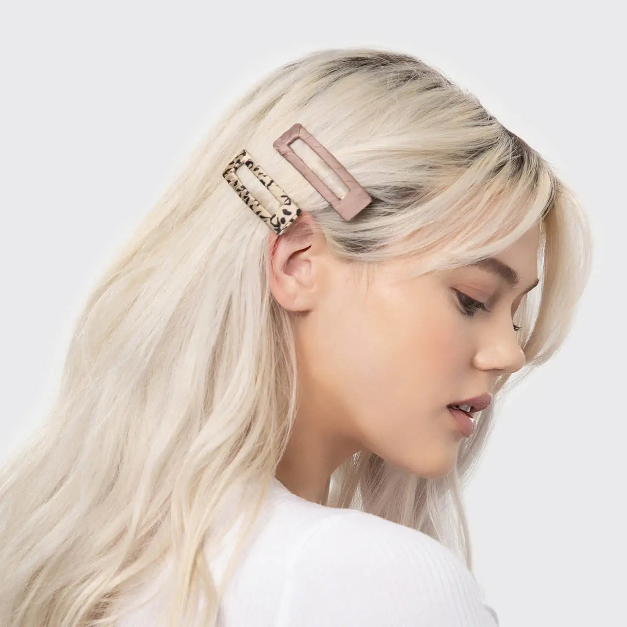 Satin Wrapped Snap Clip Set
