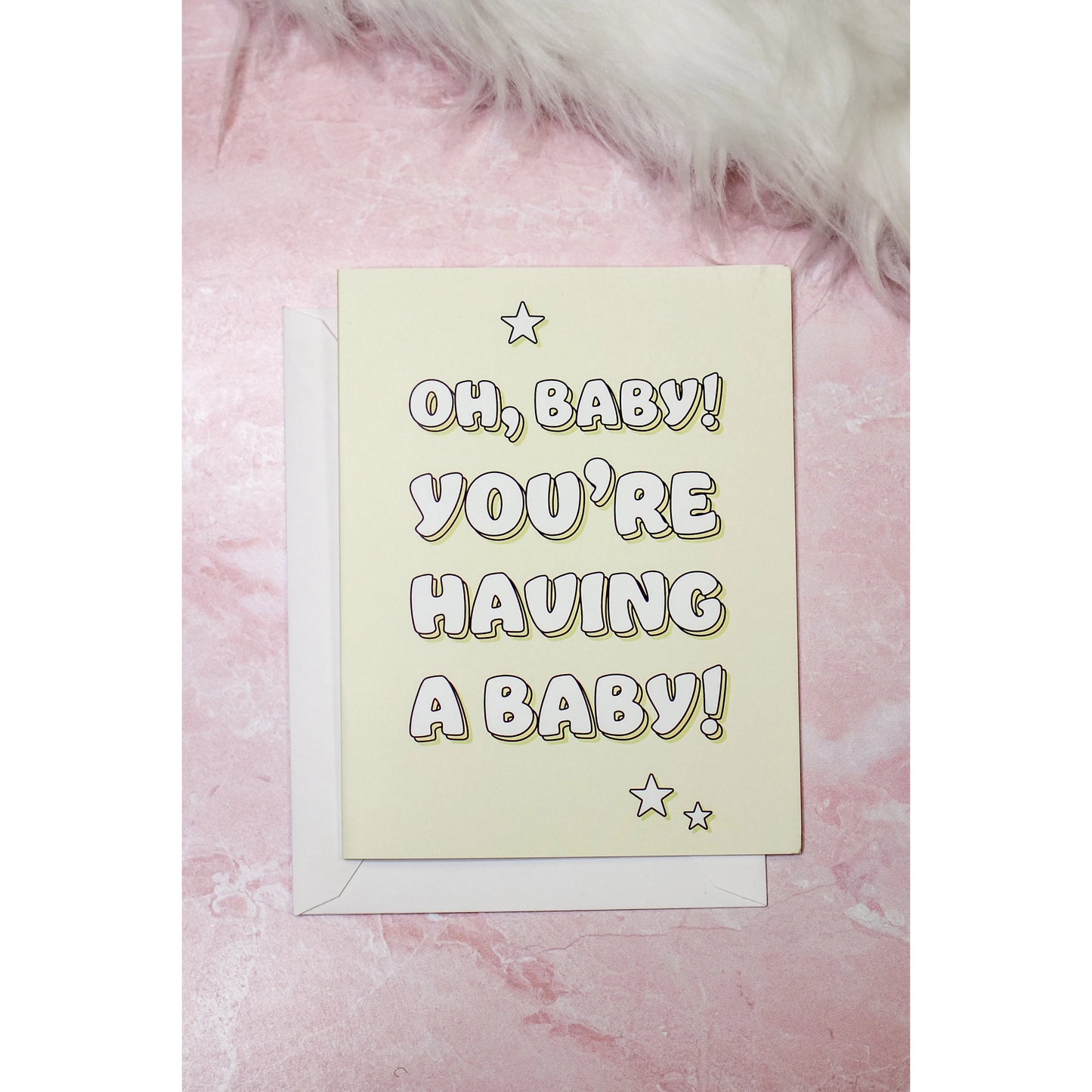 "Baby" Greeting Card