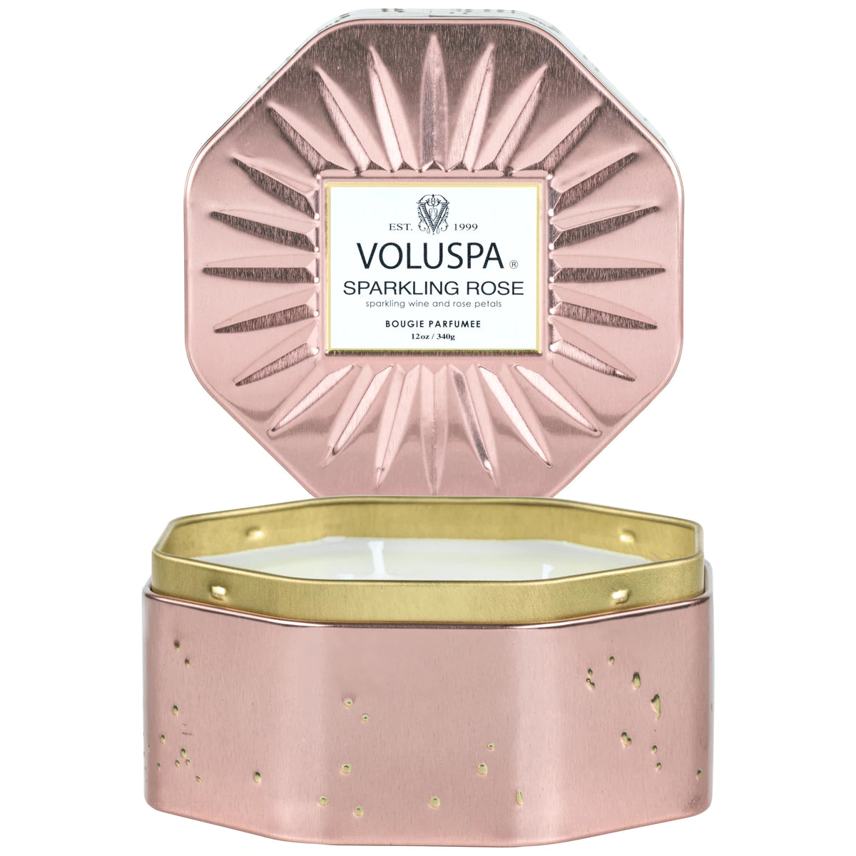 12oz. Octagon Tin Candle