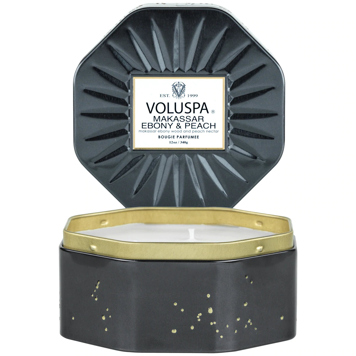 12oz. Octagon Tin Candle