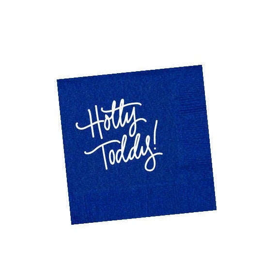 "Hotty Toddy!" Cocktail Napkins