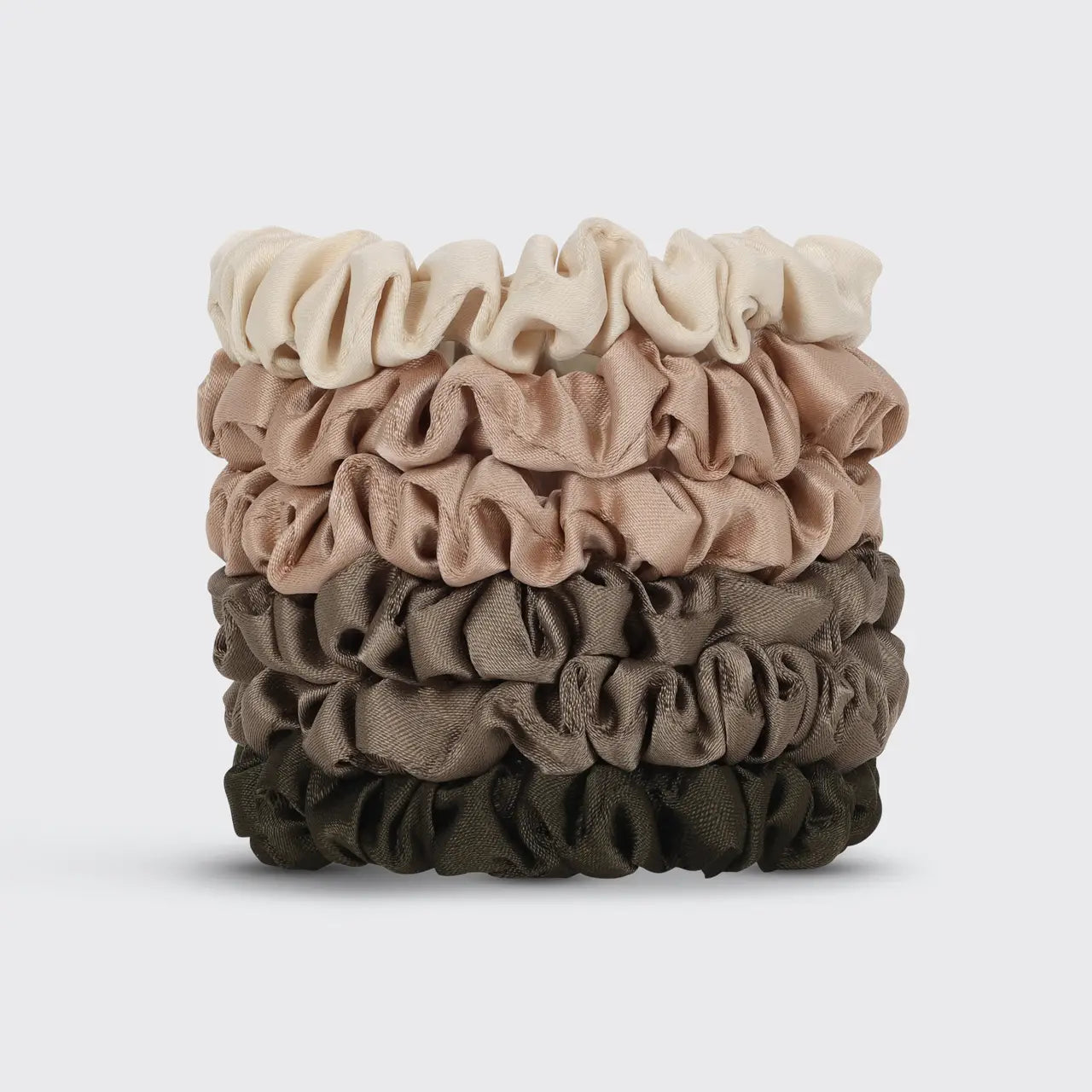 Satin Scrunchies 6pc Set