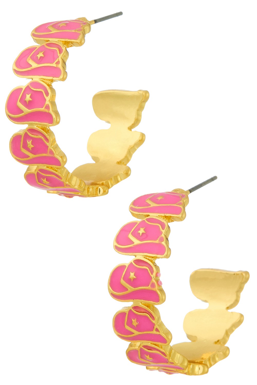 Cowgirl Hoop Earrings