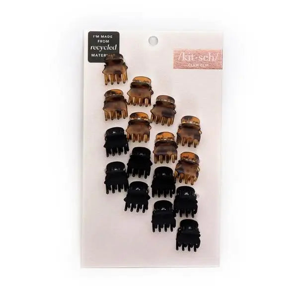Mini Claw Hair Clips Set