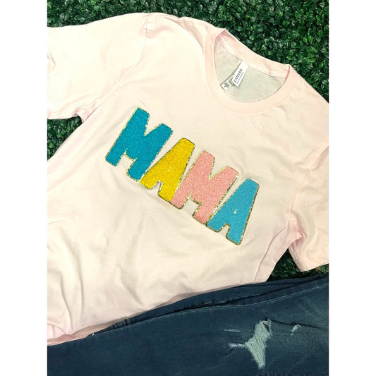 Varsity "Mama" Tee