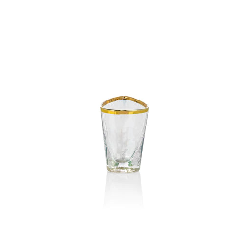 Triangular Luster Shot Glass