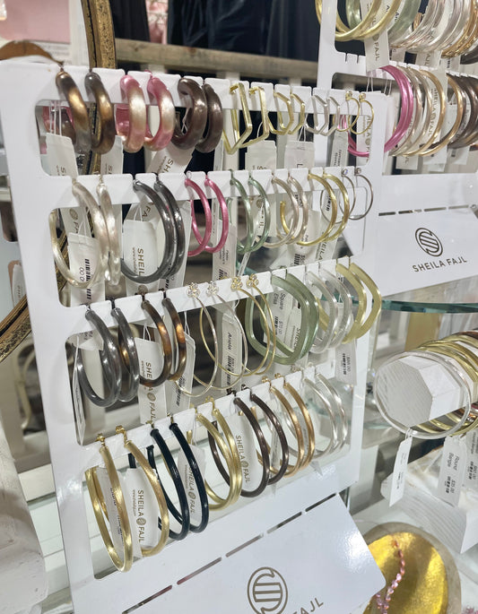 Small Chantal Hoops