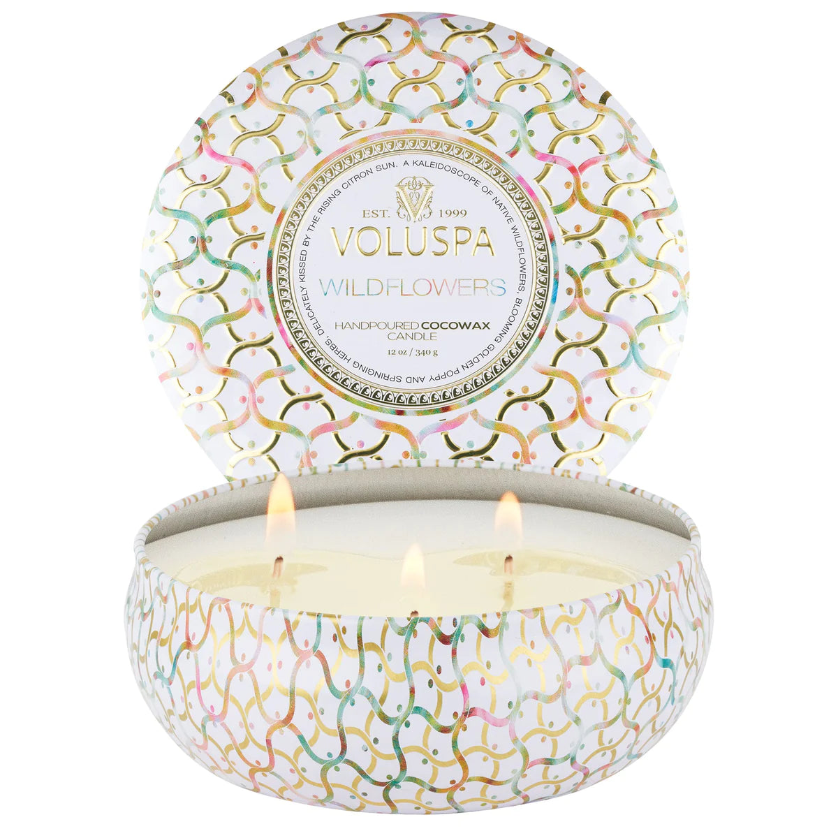12oz. Short Tin Candle