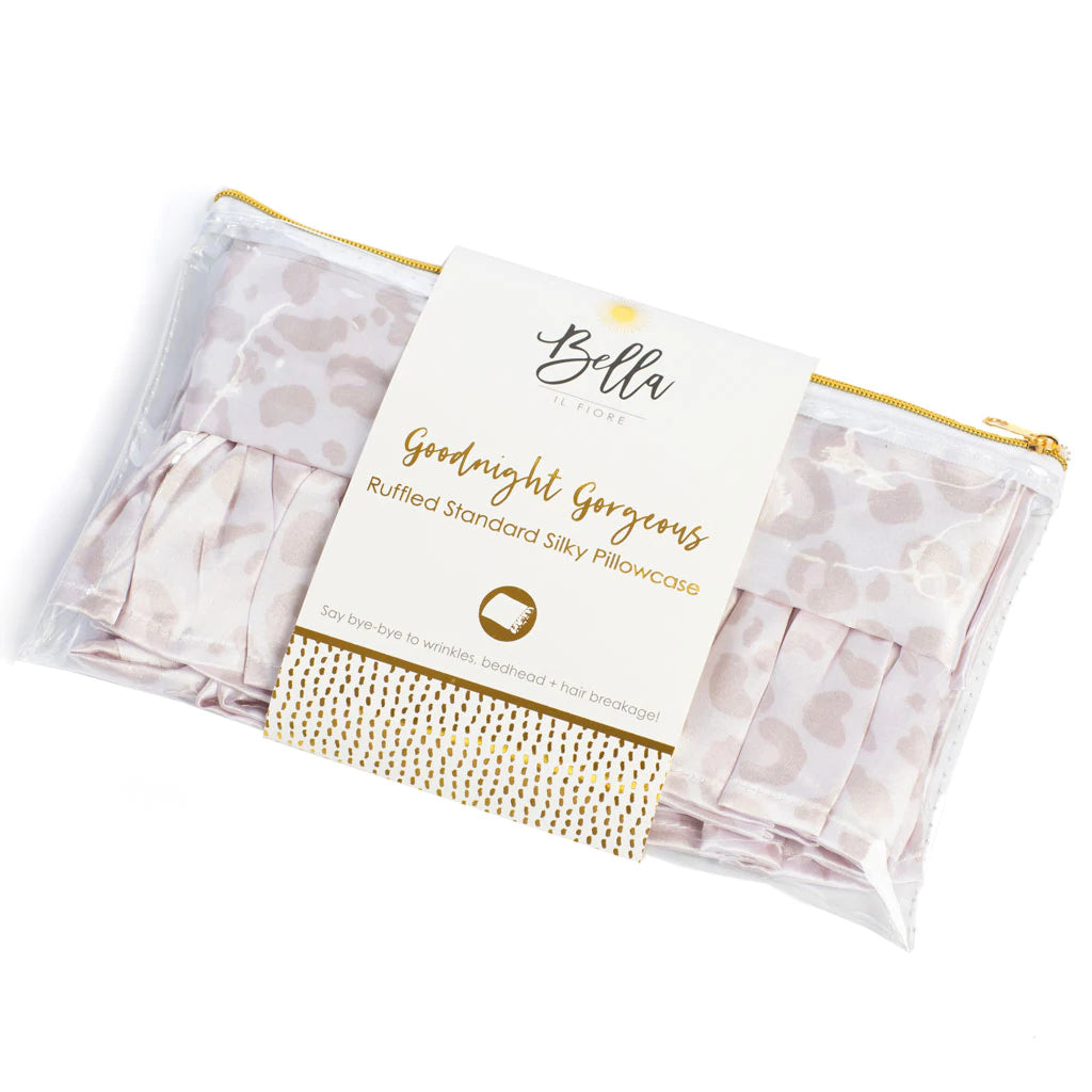 King Silky Ruffle Pillowcase
