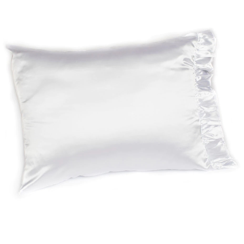 Standard Silky Ruffle Pillowcase