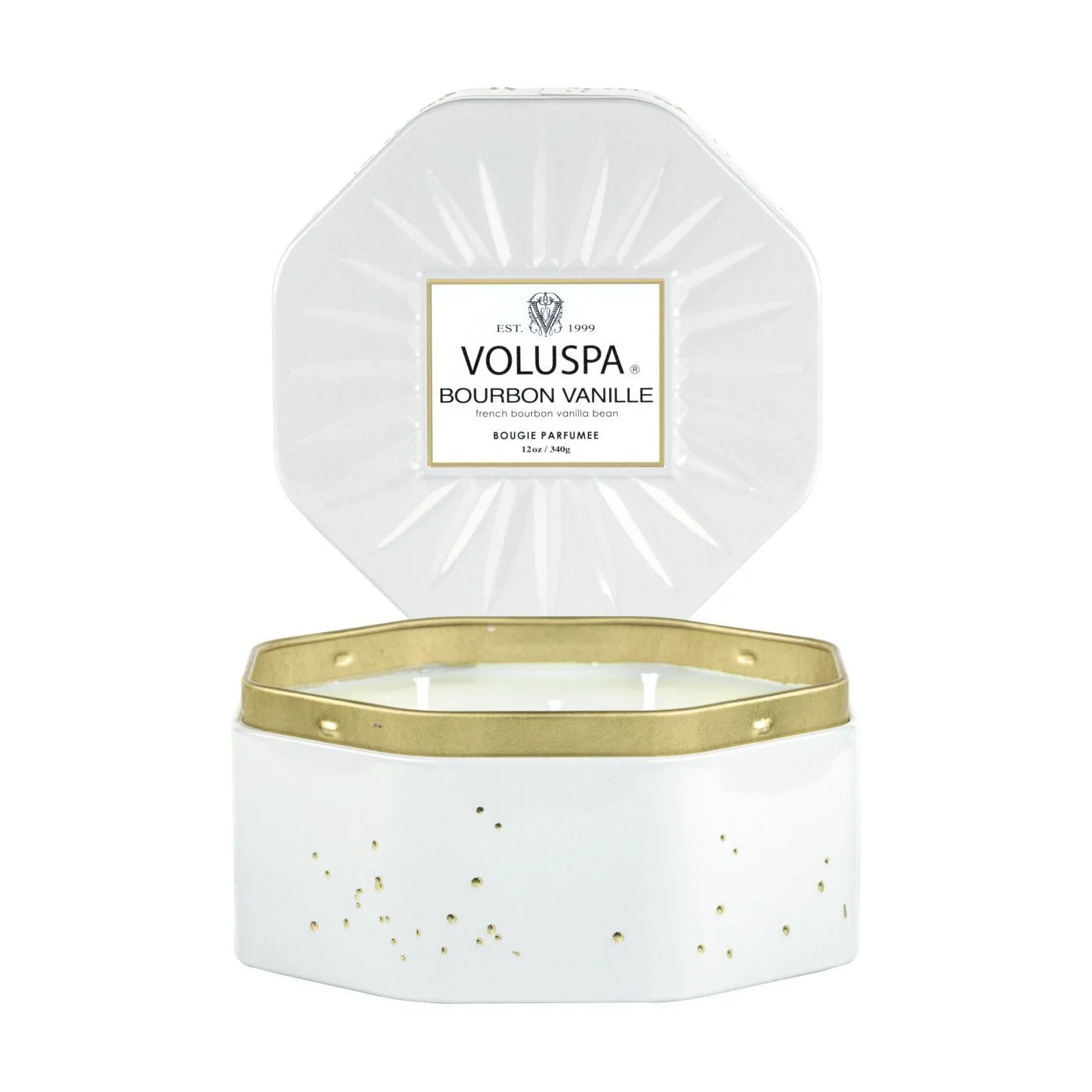 12oz. Octagon Tin Candle