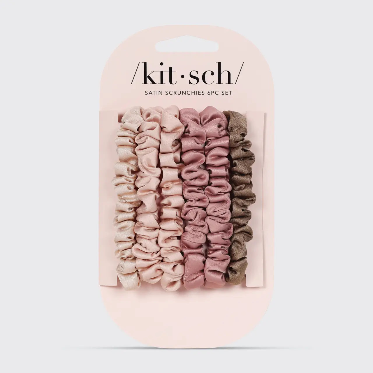 Satin Scrunchies 6pc Set