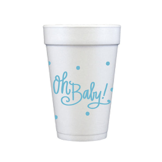 "Oh Baby!" Foam Cups