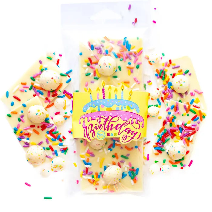 White Chocolate Birthday Bar