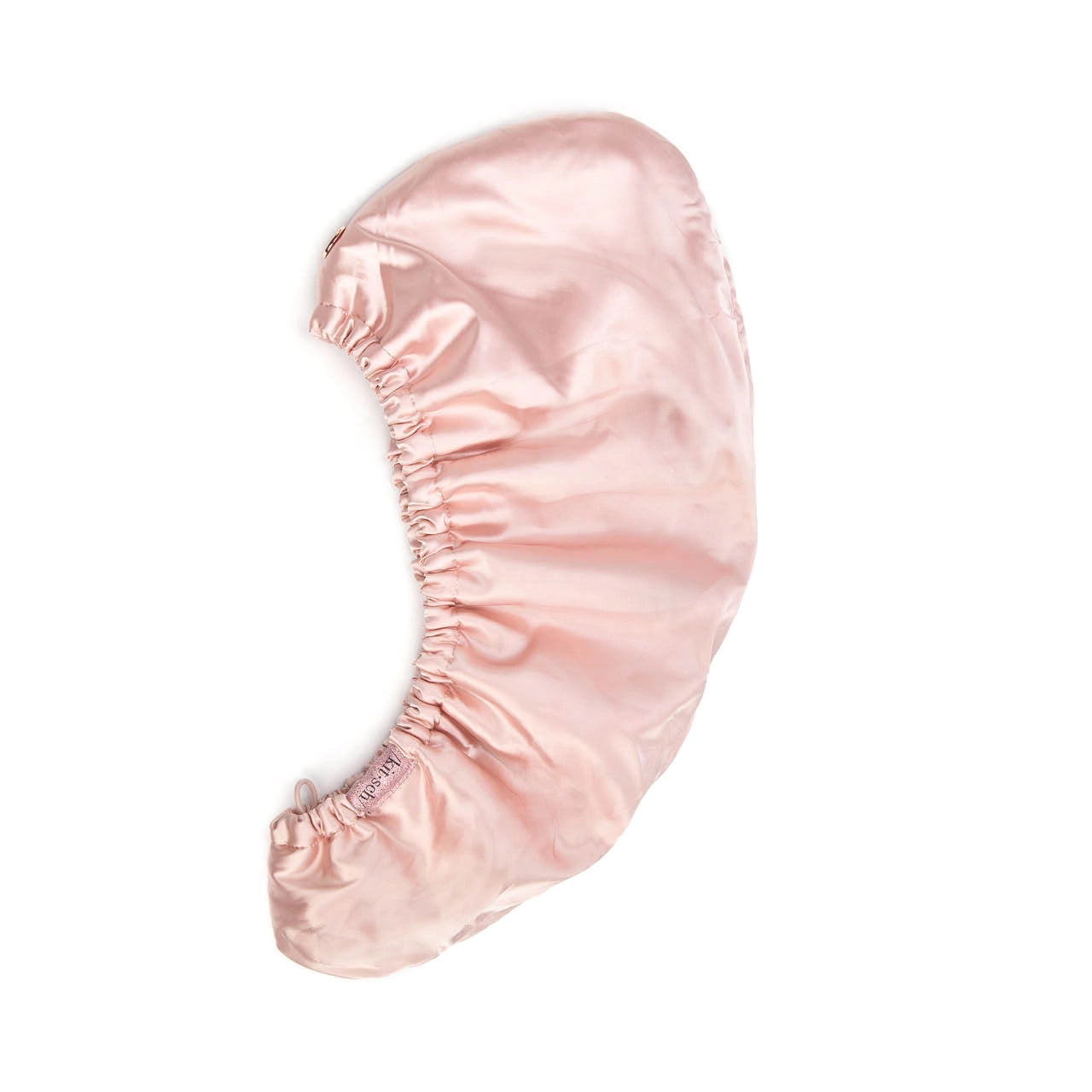 Satin-Wrapped Hair Towel