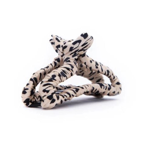 Satin Wrapped Claw Clip
