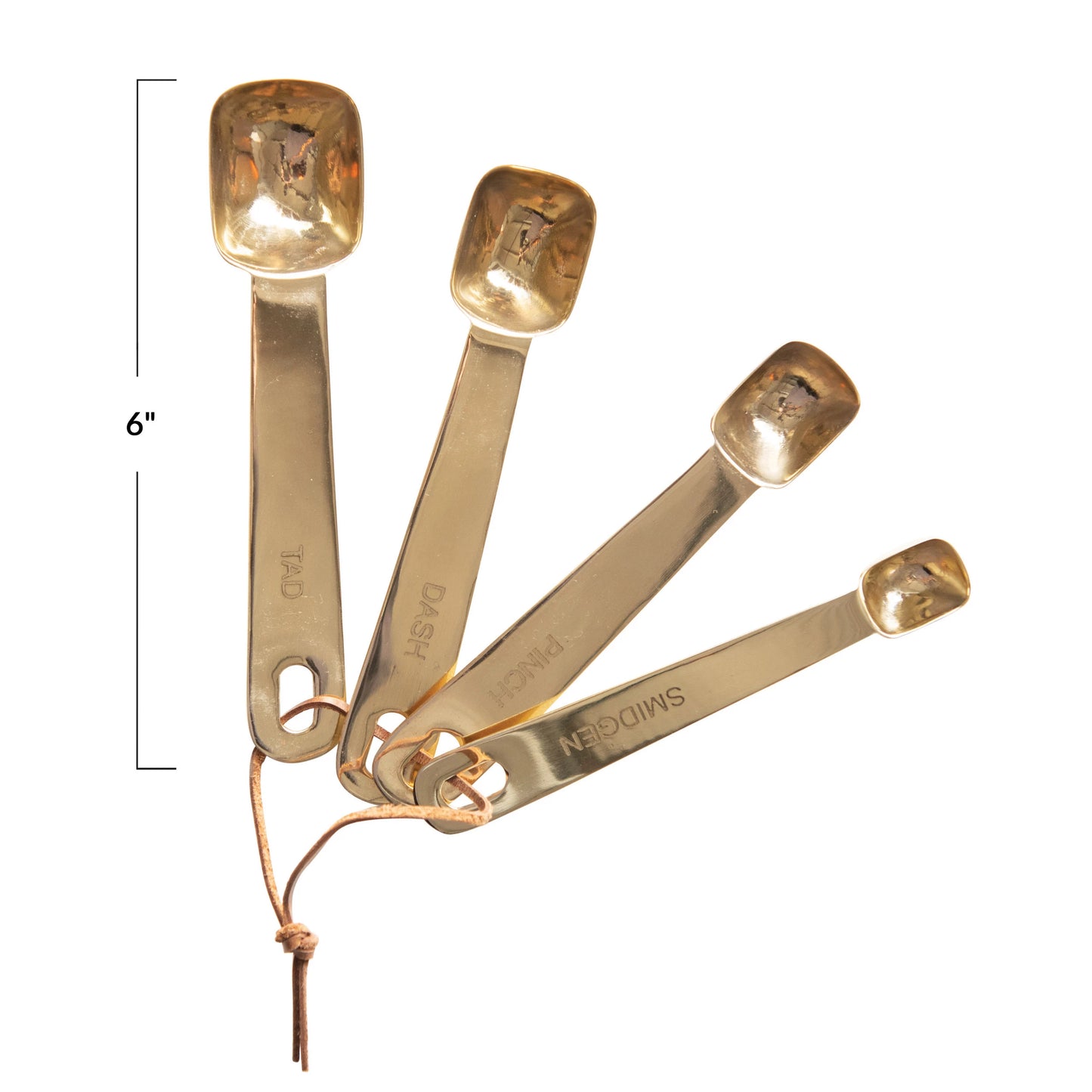 Gold Measuring Spoons Set