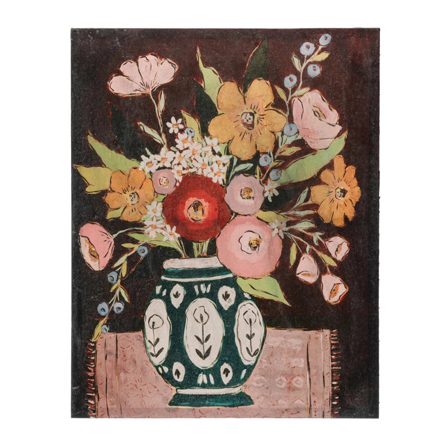 Floral Wall Art Canvas