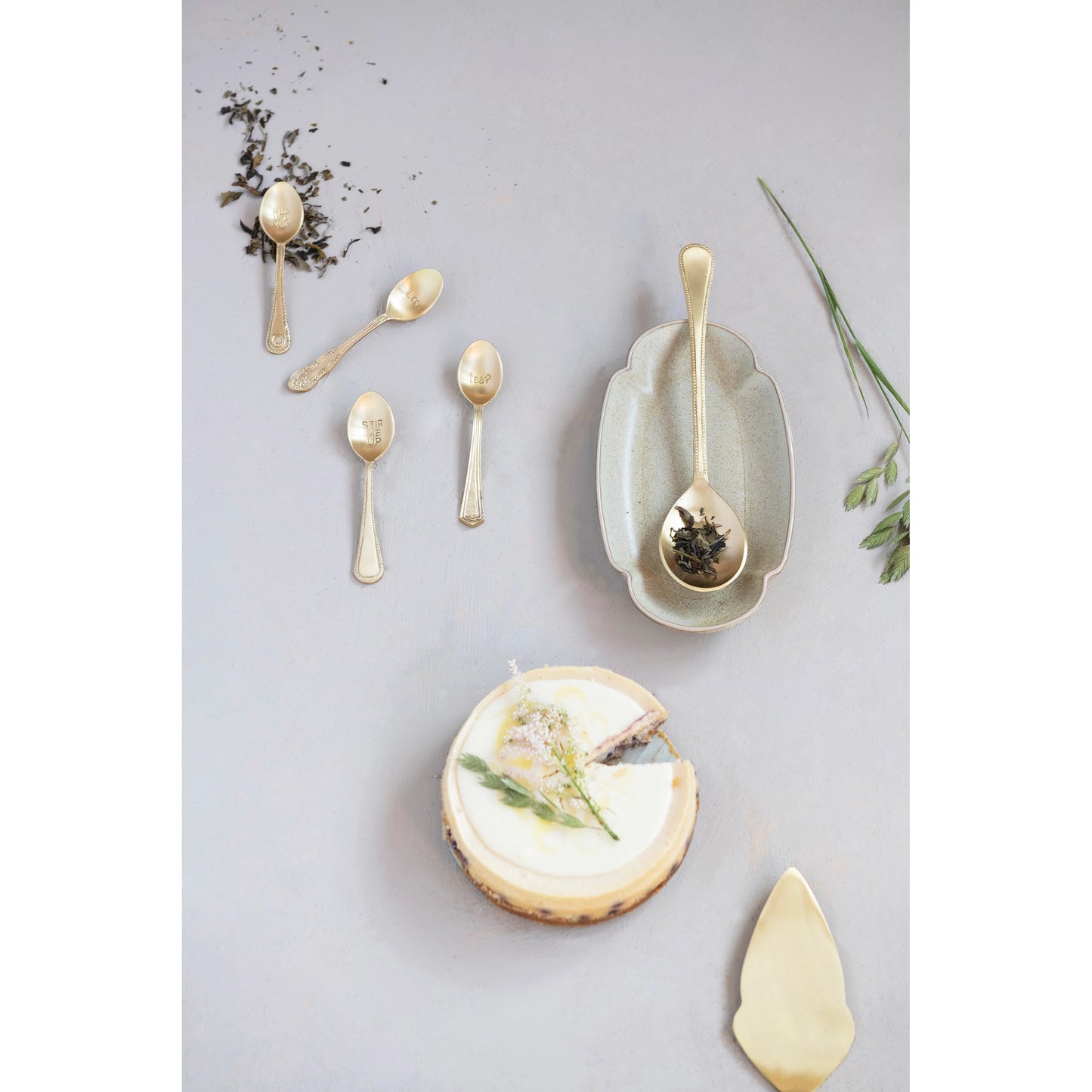 Large Brass Spoon