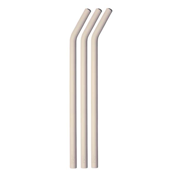 1L Silicone Straws Set