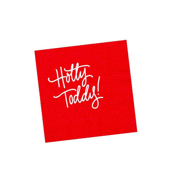 "Hotty Toddy!" Cocktail Napkins