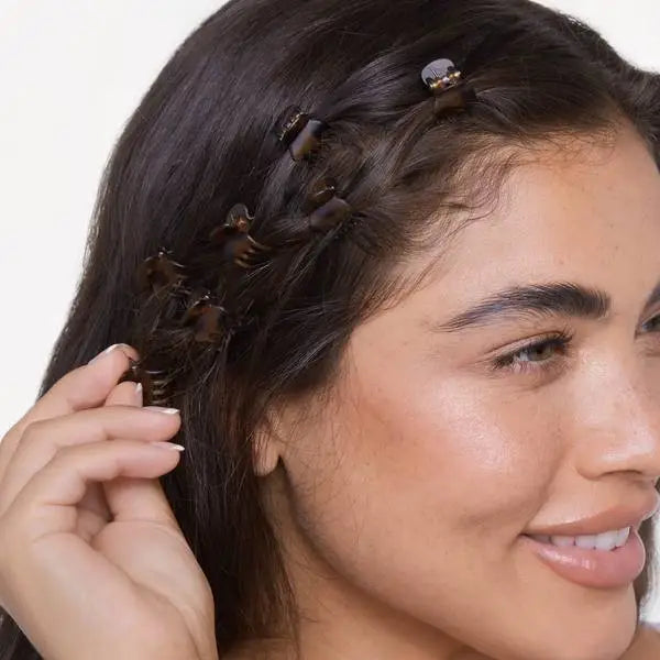 Mini Claw Hair Clips Set