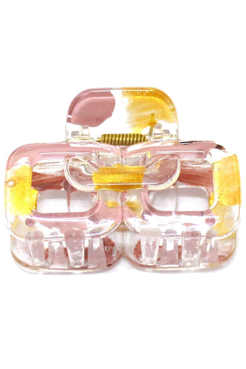 Acrylic Paint Chain Hair Clip