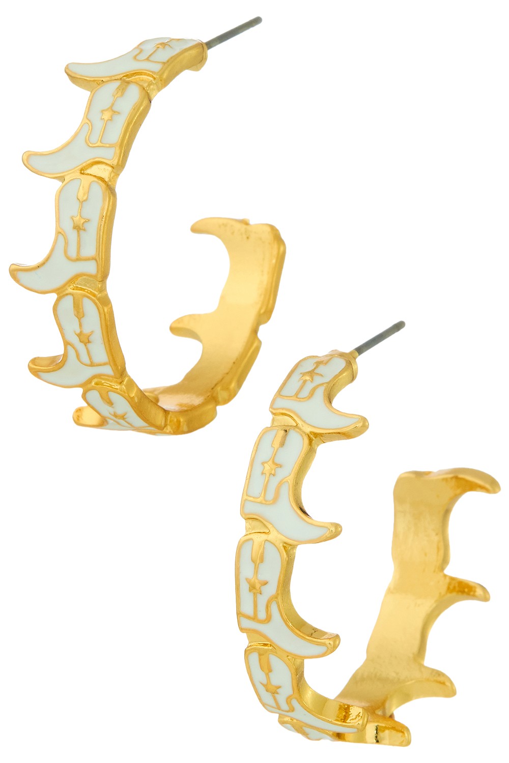 Cowgirl Hoop Earrings