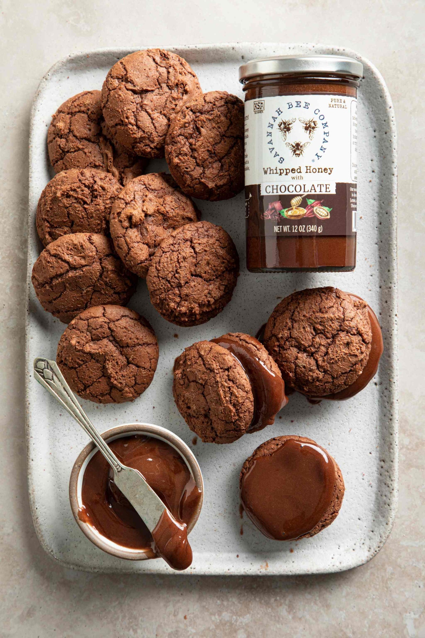 Whipped Honey with Chocolate