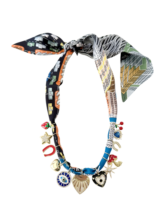 Luna Scarf Necklace