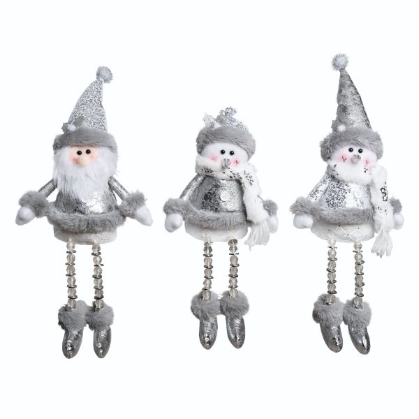 Plush Silver Christmas Creatures