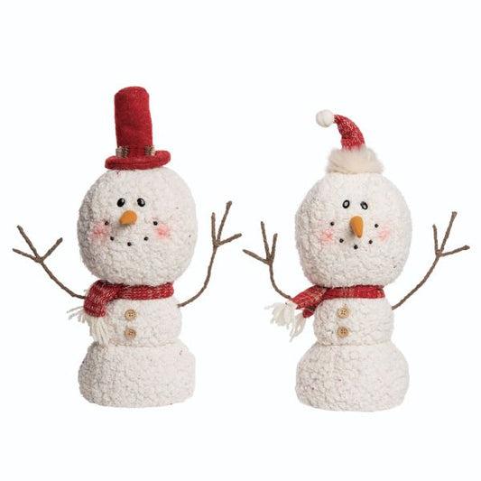 Plush Snowman Decor