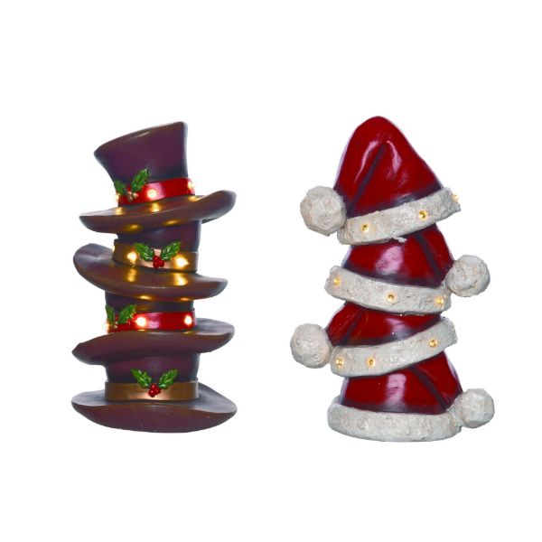 Resin Light Up Christmas Stack