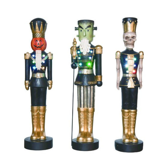 Light Up Halloween Nutcracker Decor