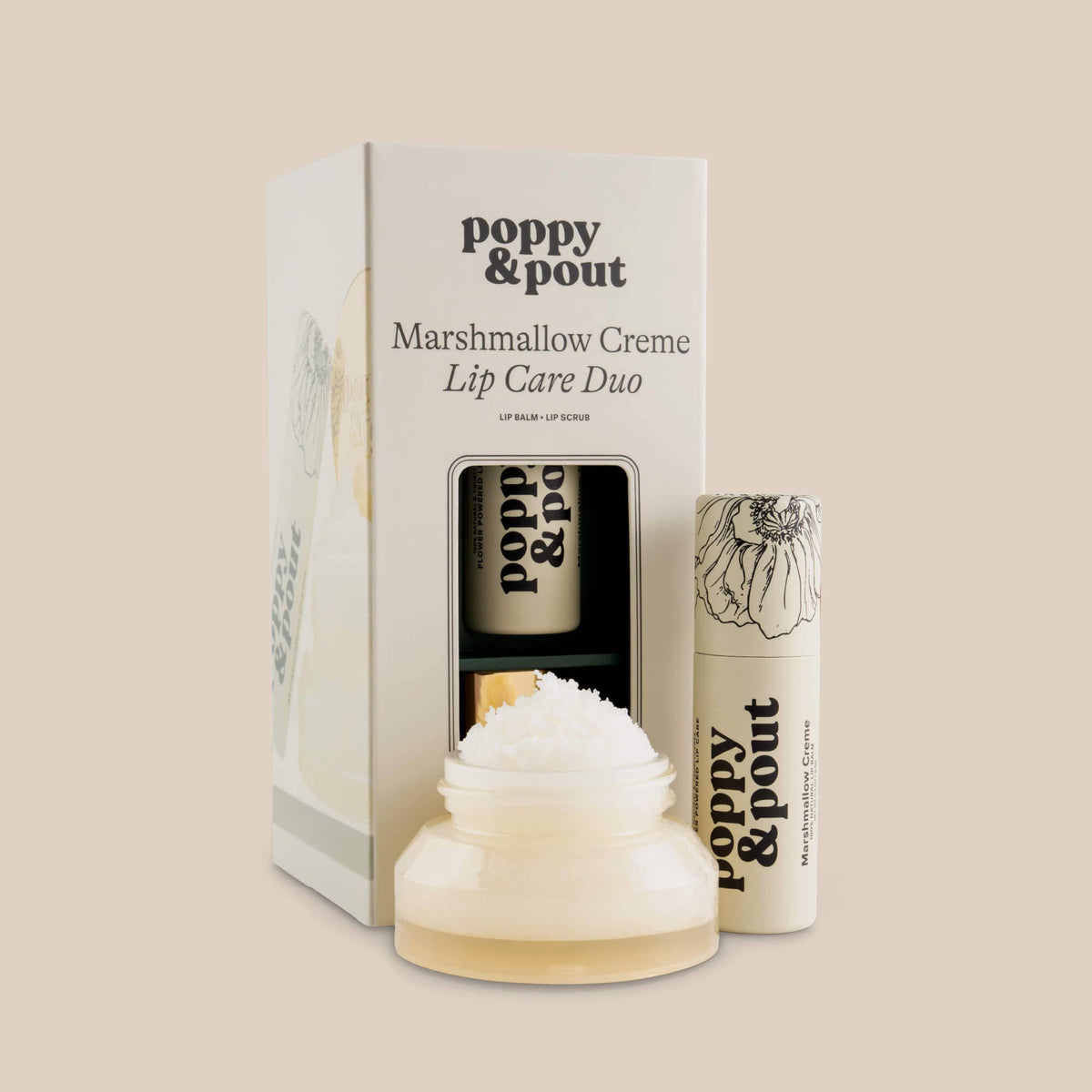 Lip Care Duo, Marshmallow Creme