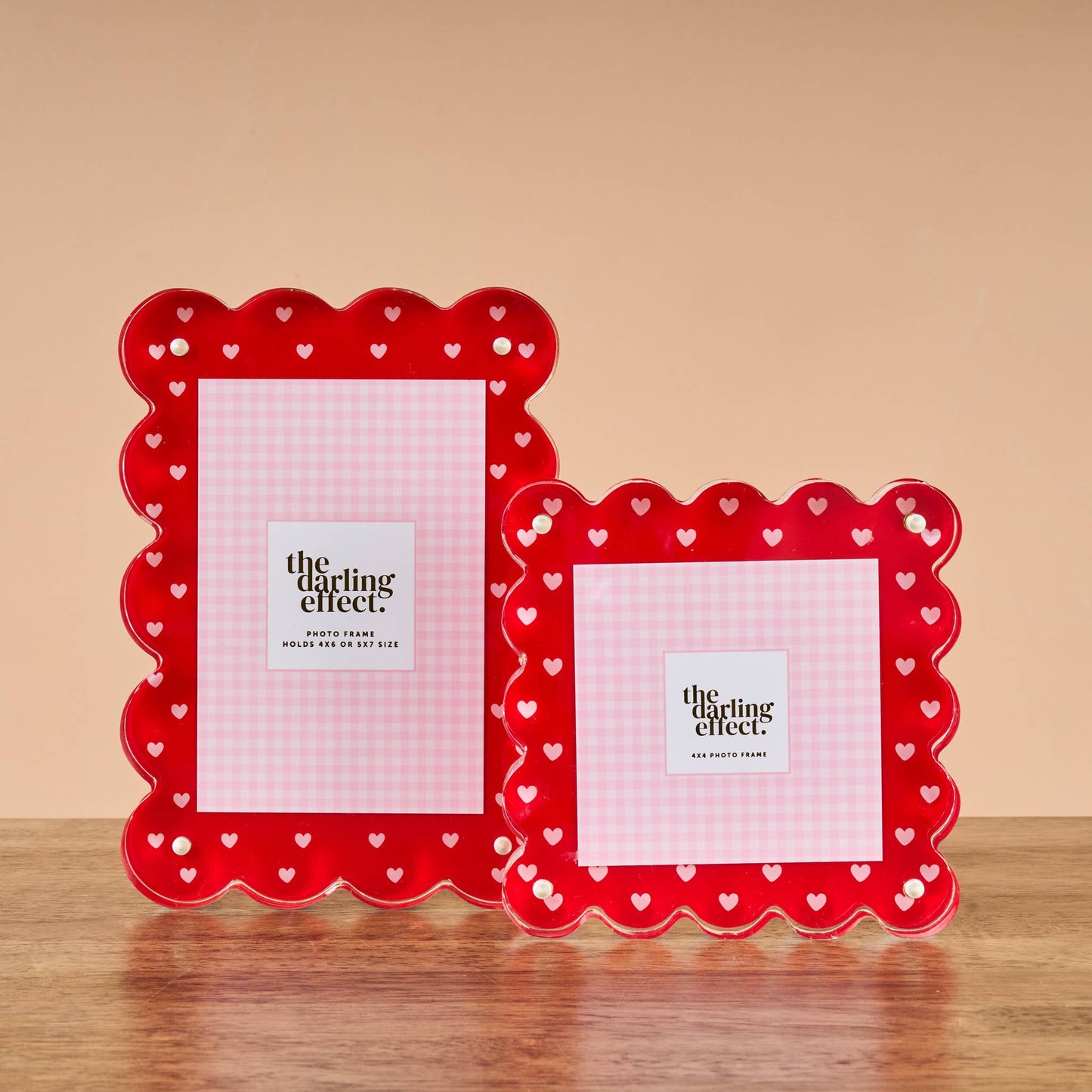 Tiny Hearts Acrylic Frame
