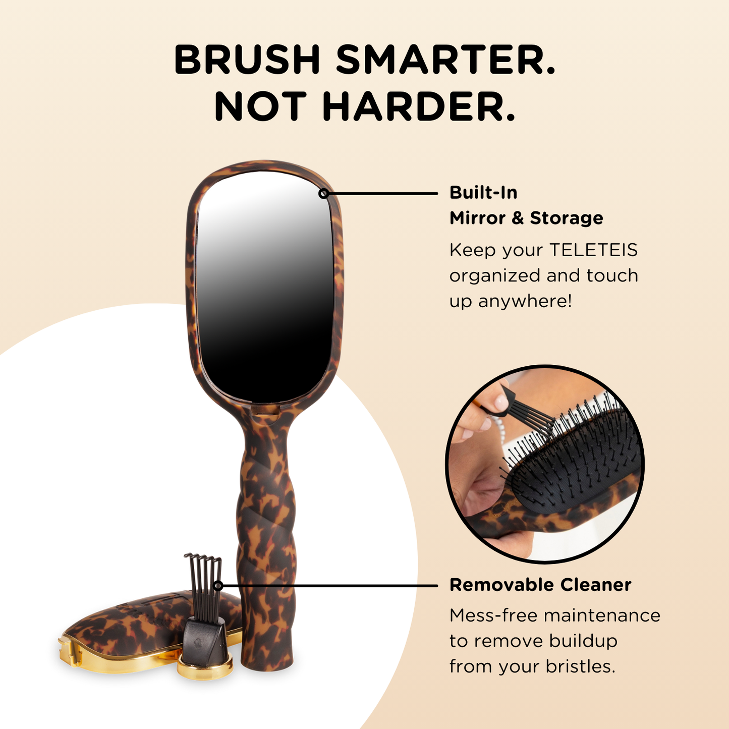 Detangler Hair Brush for Thick Hair