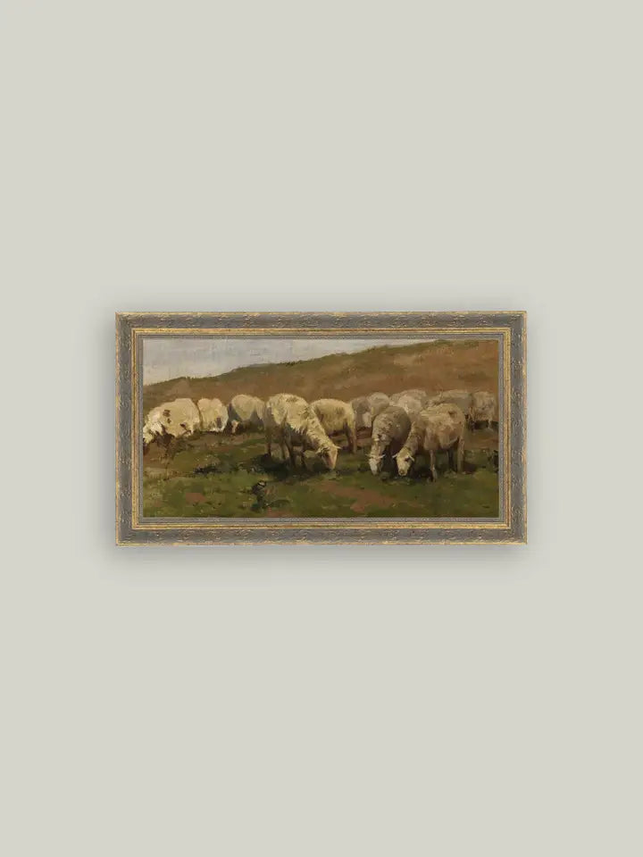 7x5 Sheep Landscape Picture Frame