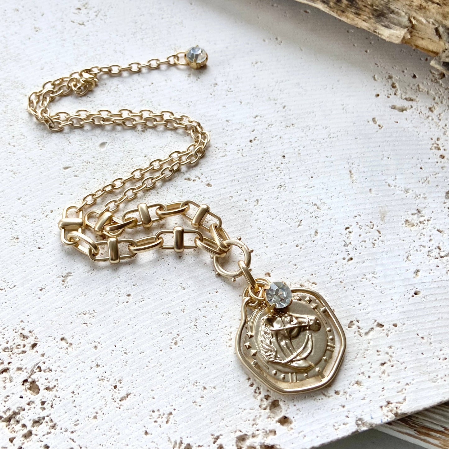 Equestrian Horse Necklace