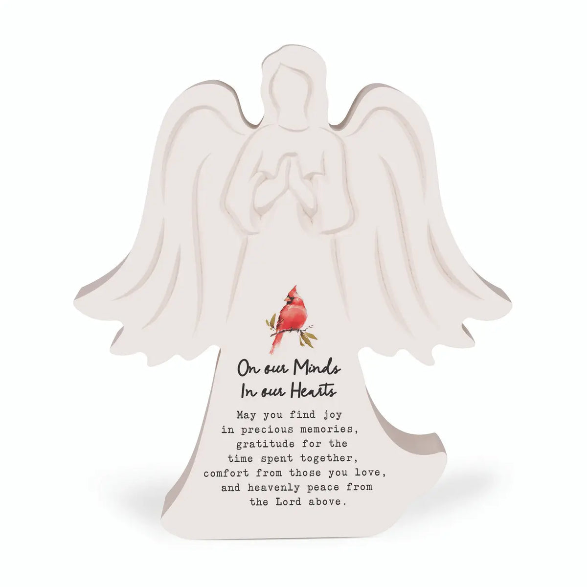 On Our Minds In Our Hearts - Carved Angel