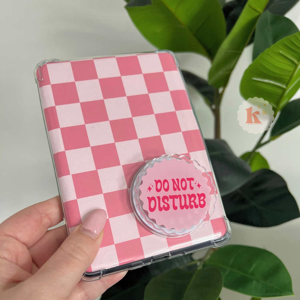 "Do Not Disturb" Kindle Grip