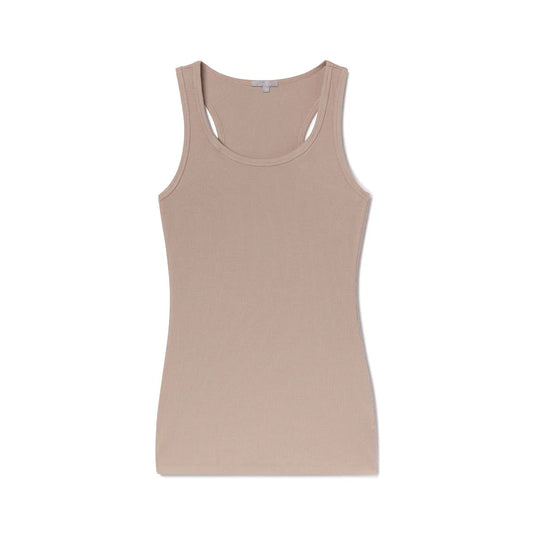 Charlie Racer Ribbed Tank