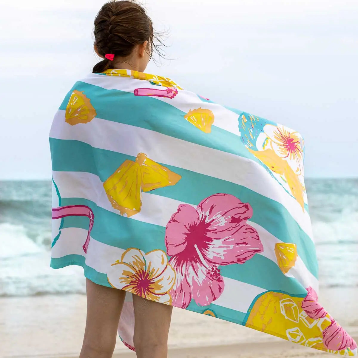 Coconut Colada Beach Towel