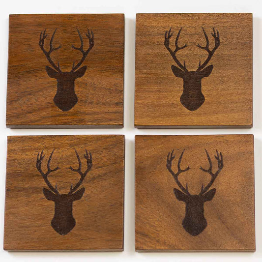 Wood Etched Coasters
