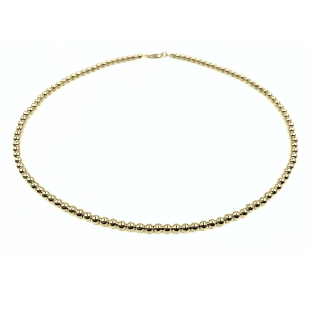 4mm 14k Gold Filled Necklace