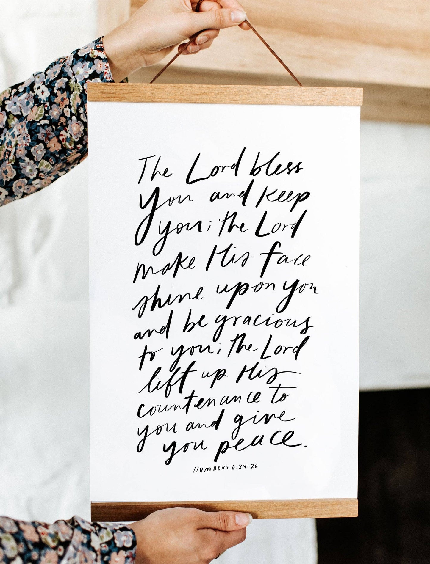 11x17 The Lord Bless You Poster