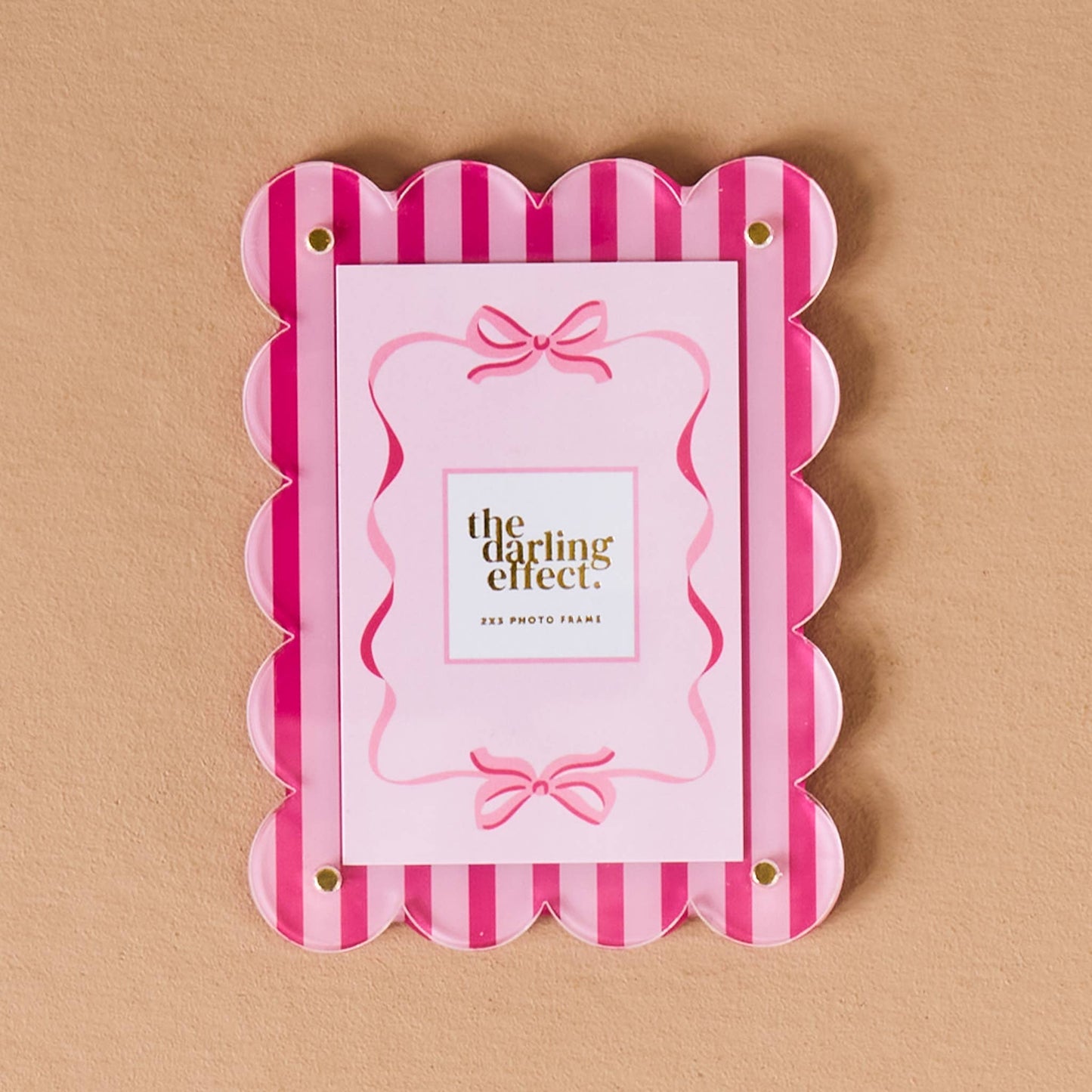 Mini Sweetheart Stripes Frame Magnet